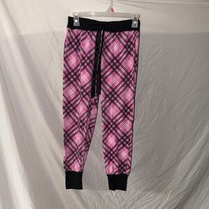 Plaid Pink Joggers